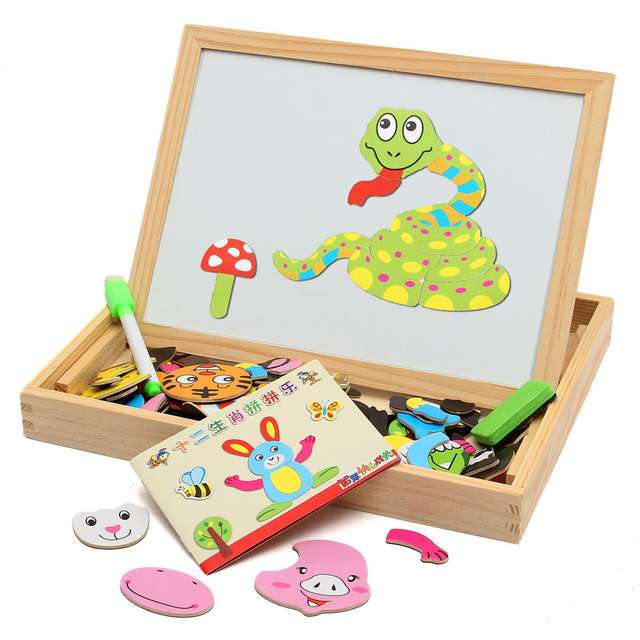 640x640 Online Shop New Arrival Drawing Writing Board Magnetic Puzzle