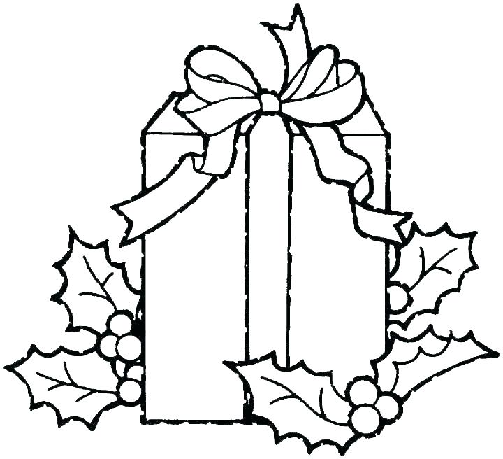 720x656 Coloring Pages Present Coloring Pages Of Presents
