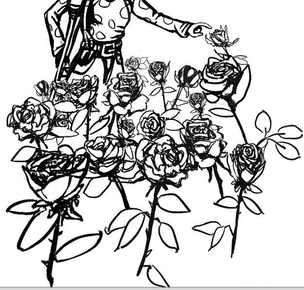 626x597 Gimp Chat Field Of Roses