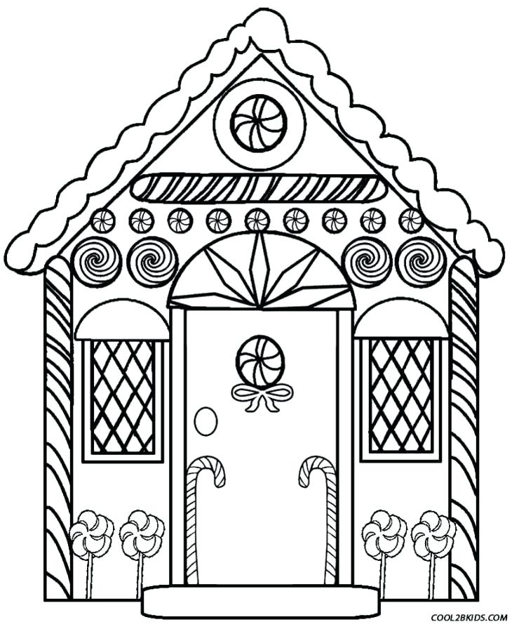 740x896 Coloring Pages Gingerbread House Coloring Pages Gingerbread House