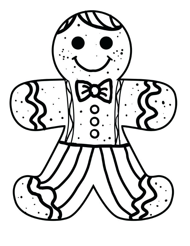 612x792 Ginger Man Coloring