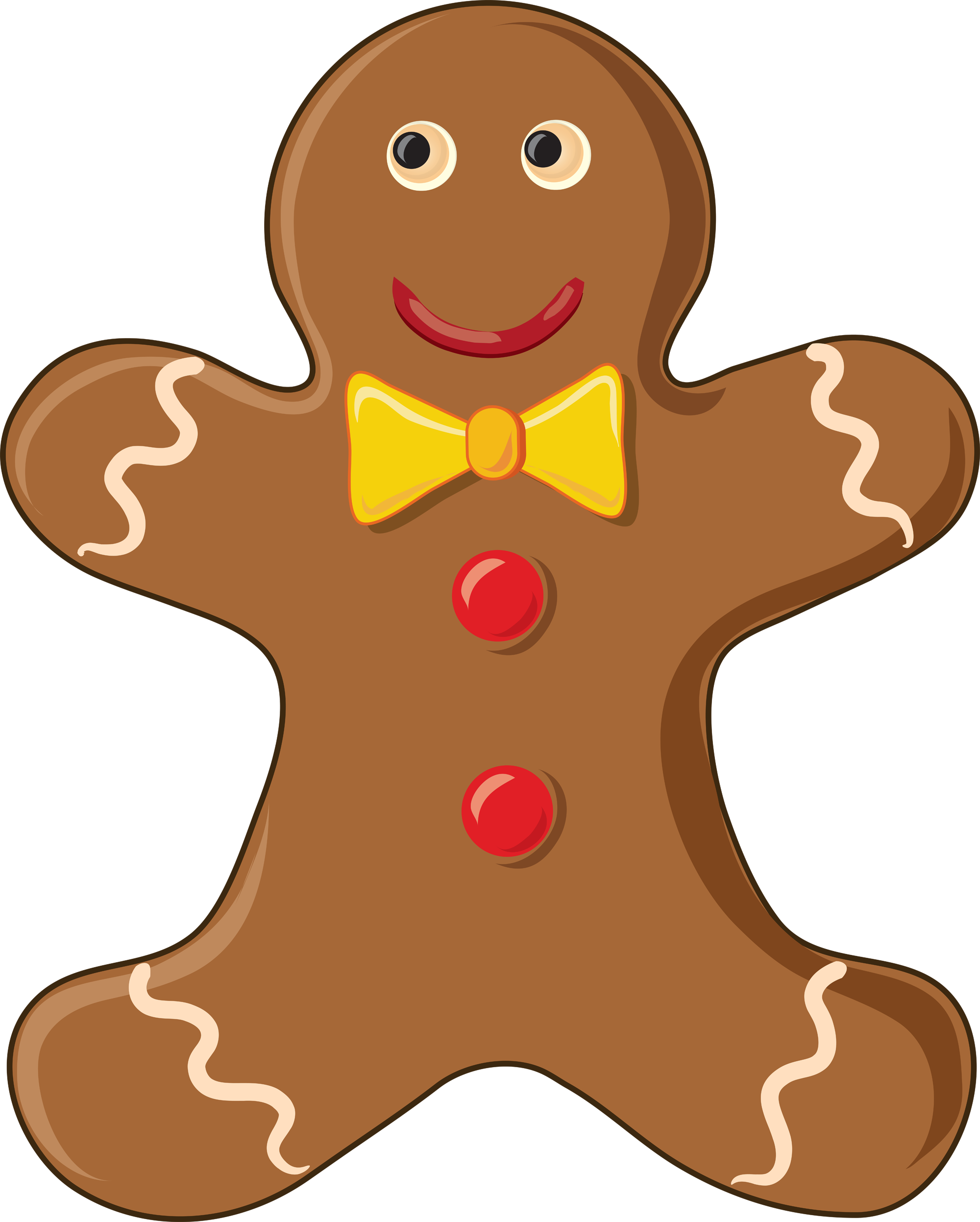 2000x2494 Kd Drawing Gingerbread Man Transparent Png Clipart Free Download