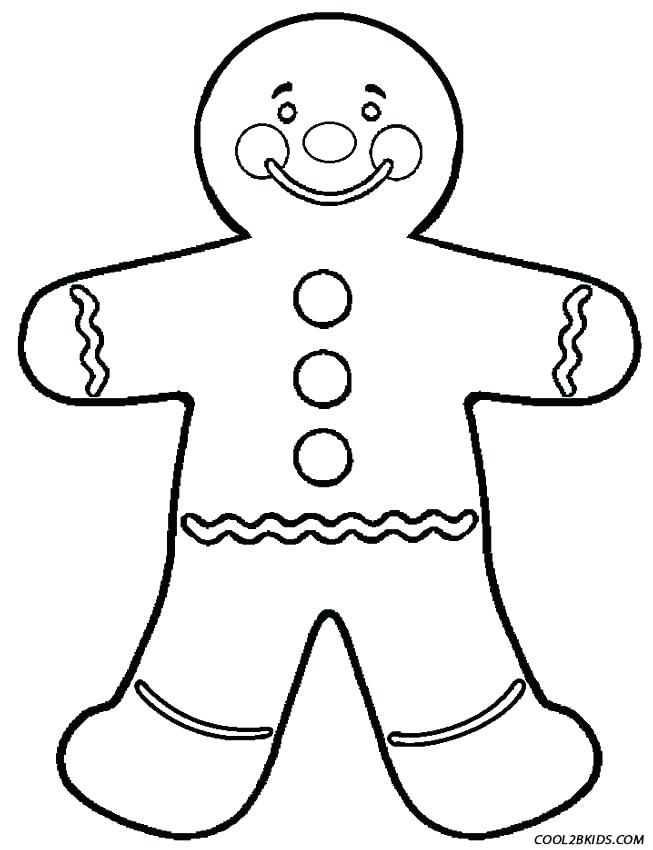 653x850 Coloring Pages Gingerbread Man Gingerbread Men Drawing At Free