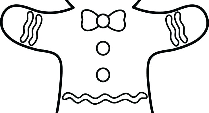 728x393 Gingerbread Man Coloring