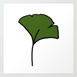 264x264 Gingko Leaf Art Prints