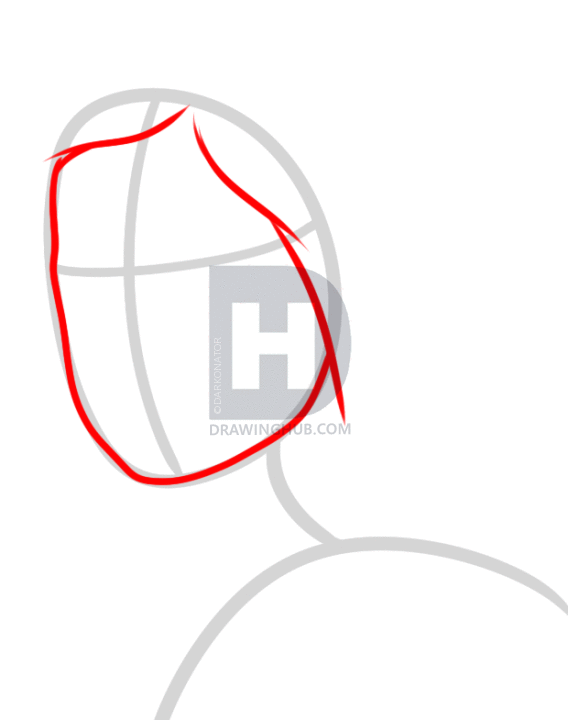 568x720 How To Draw Ginny Weasley, Step