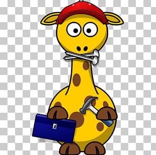 310x308 Giraffe Cartoon Drawing Png, Clipart, Animal Figure, Animated