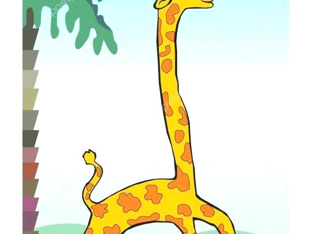 640x480 Draw Giraffe Easy