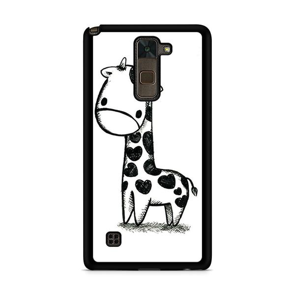 600x600 Cute Giraffe Drawing Lg Stylus Case Skicase