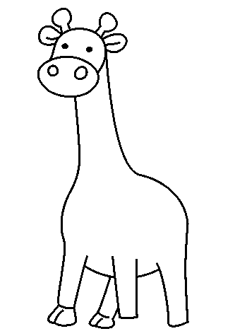 350x475 How To Draw Giraffe, Lots Of Step