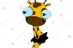 236x157 Cute And Easy Giraffe Drawing Line Animal Color Tumblr Tutorial