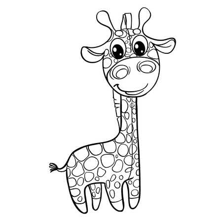 450x450 Giraffe Outline