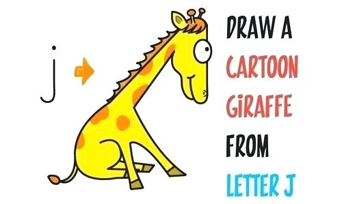 500x299 Easy To Draw Giraffe Easy Way To Draw Giraffe Face