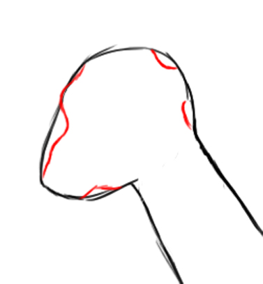 377x407 How To Draw A Giraffe