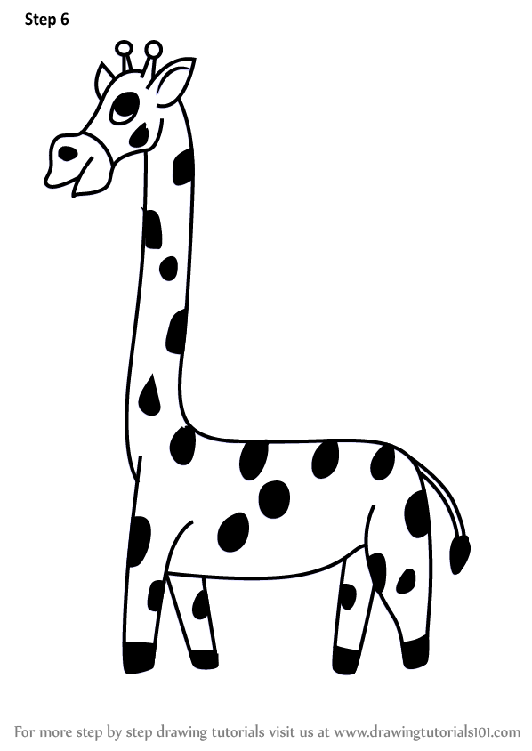 Giraffe Images Drawing