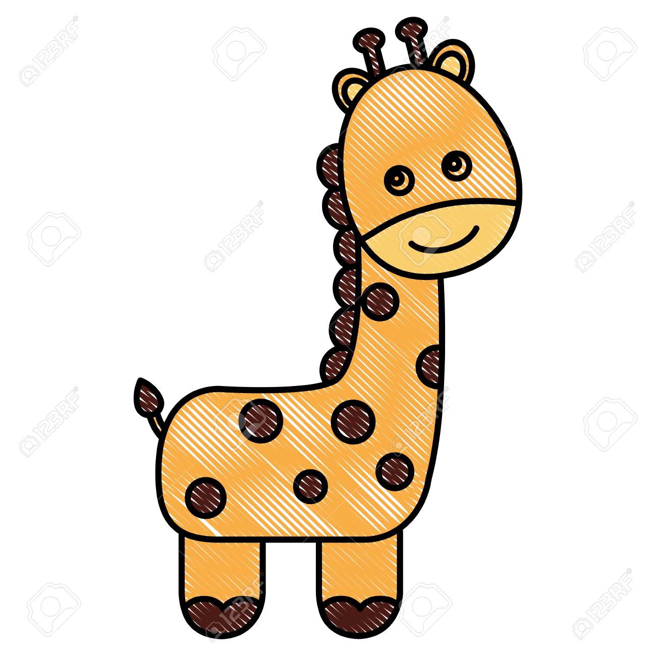 1300x1300 Giraffe Drawing Pencil Cute Of A Tumblr Step