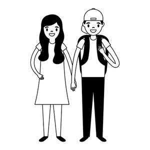 300x300 Holding Hands Vector Royalty Free Vectors