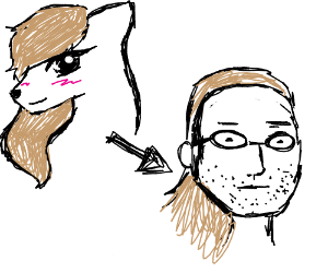 300x250 Trans Furry Wearing Bindersaysi'm Not A Girl