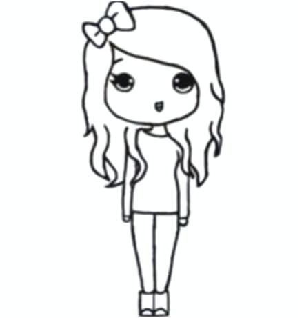 441x461 Drawing Template New Templates Anime Lovely