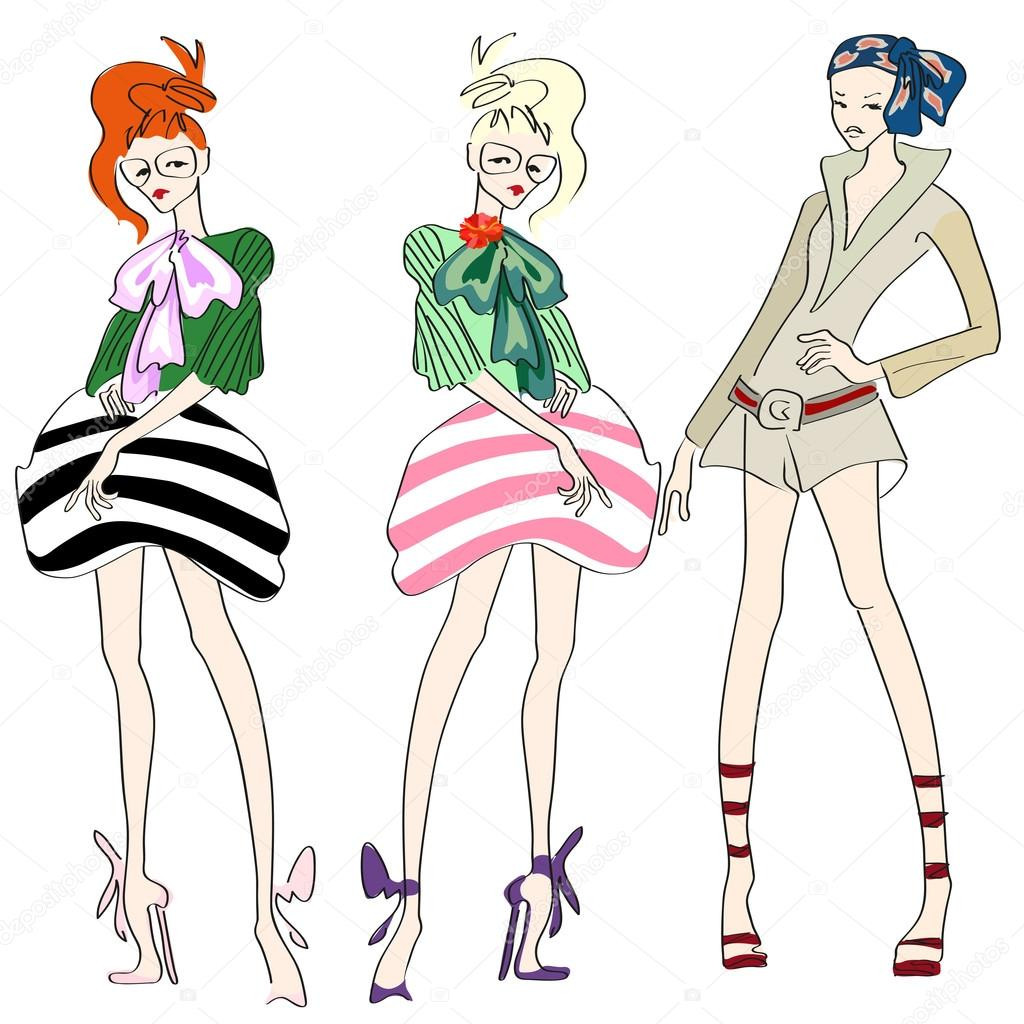 1024x1024 Summer Dress Designs Sketches Fresh Fashion Drawing