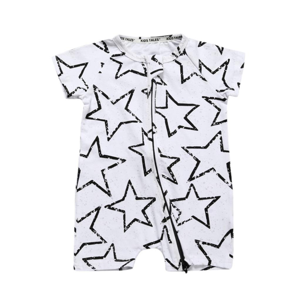1025x1025 Vibola Summer Star Romper Toddler Baby Girl Boys