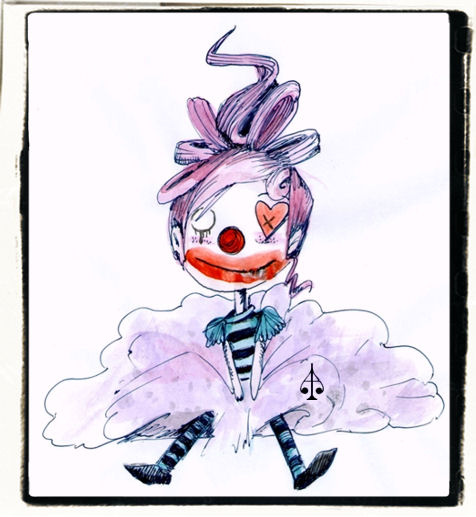 476x517 The World's Best Photos Of Clown And Dibujo