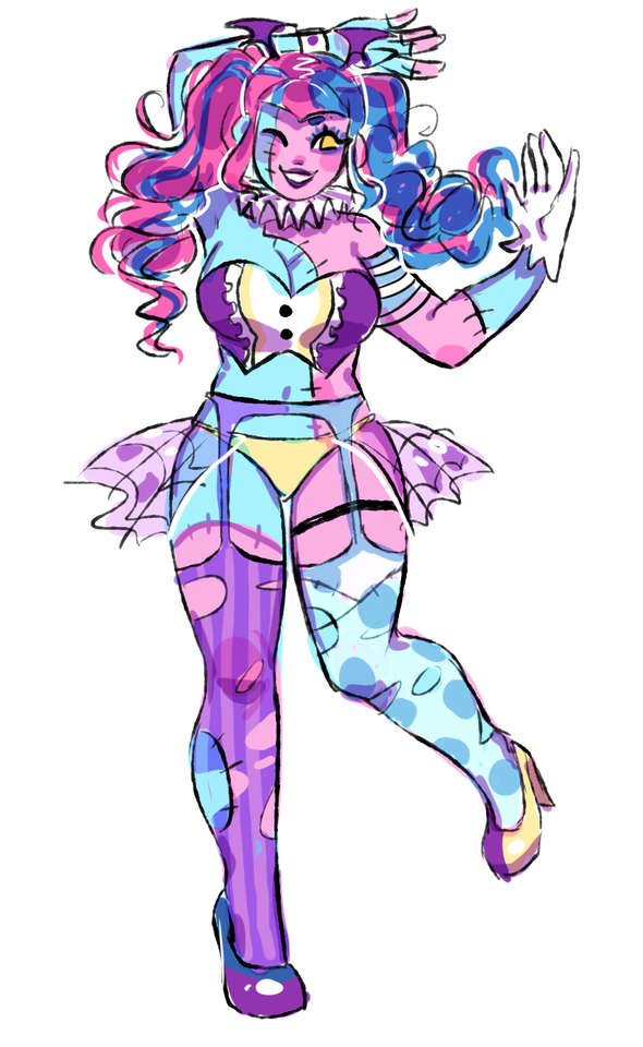 590x960 Clown Girl Oc Tumblr