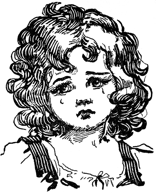 517x640 Crying Girl Clipart Etc
