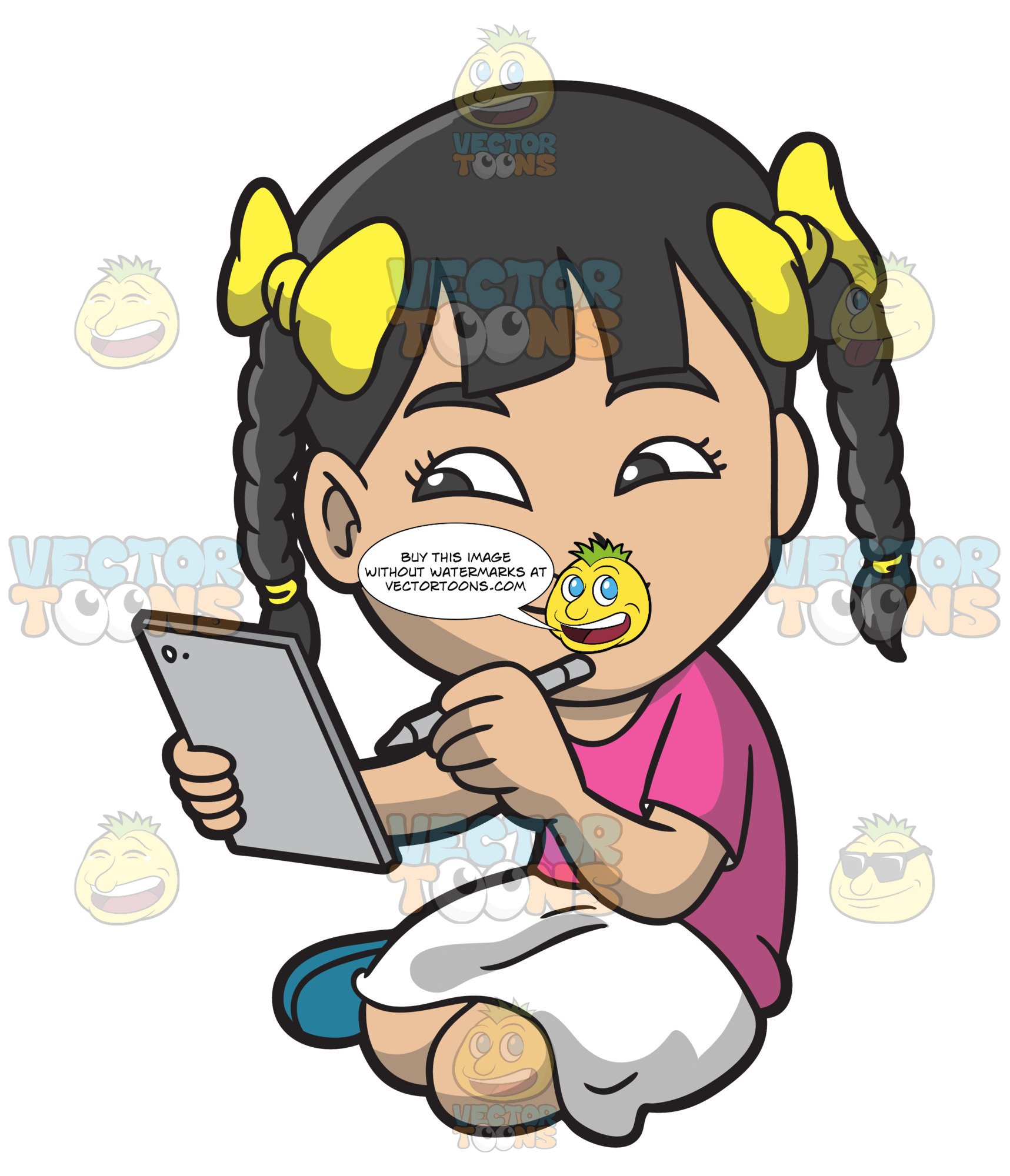 Girl Drawing Picture