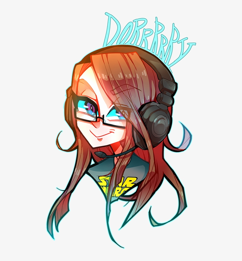 820x883 Gamer Girl Png