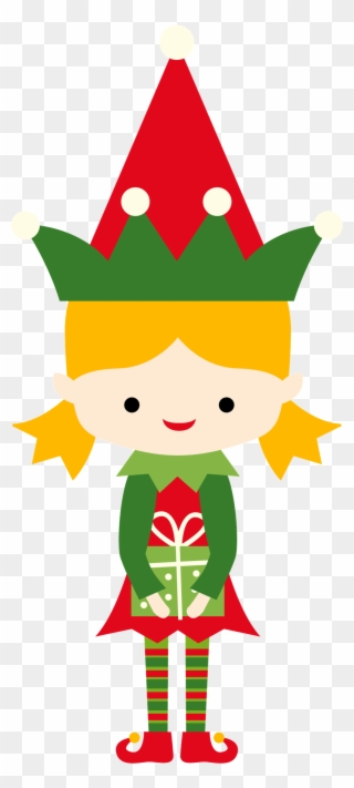 320x711 Christmas Girl Elf Clip Art Christmas Drawing, Christmas
