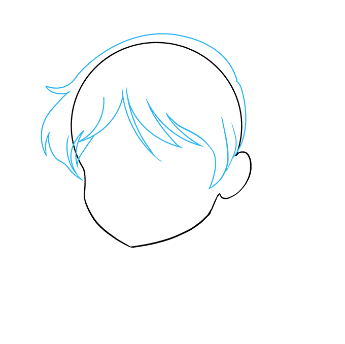 680x678 How To Draw An Anime Girl Face