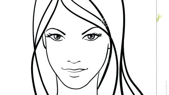 570x320 Simple Drawing Face Simple Face Drawing Cartoon