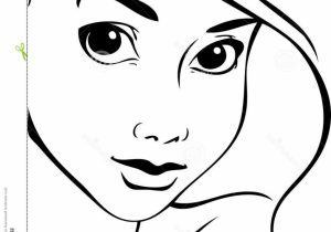 300x210 Simple Girl Face Drawing Easy