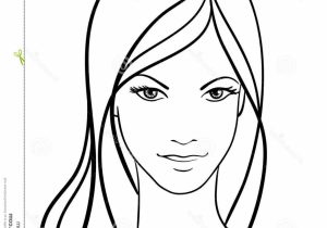 300x210 Girl Face Drawing Step