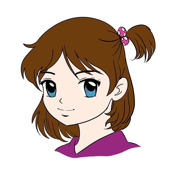 680x678 How To Draw An Anime Girl Face