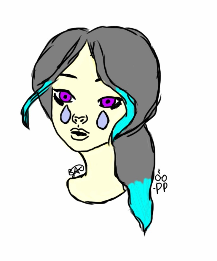 732x878 Drawing On Paper Compared To An Ipad