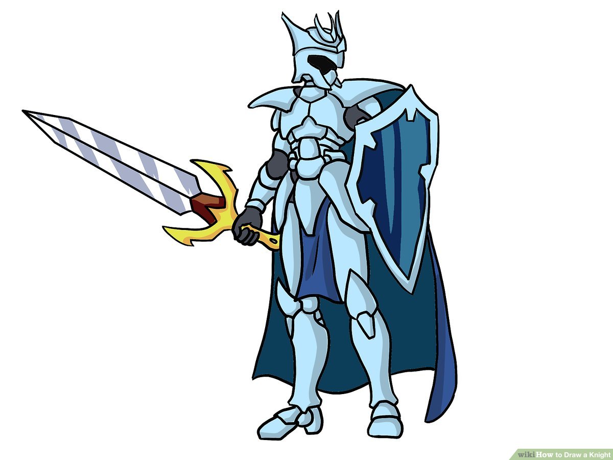 1200x900 How To Draw A Knight