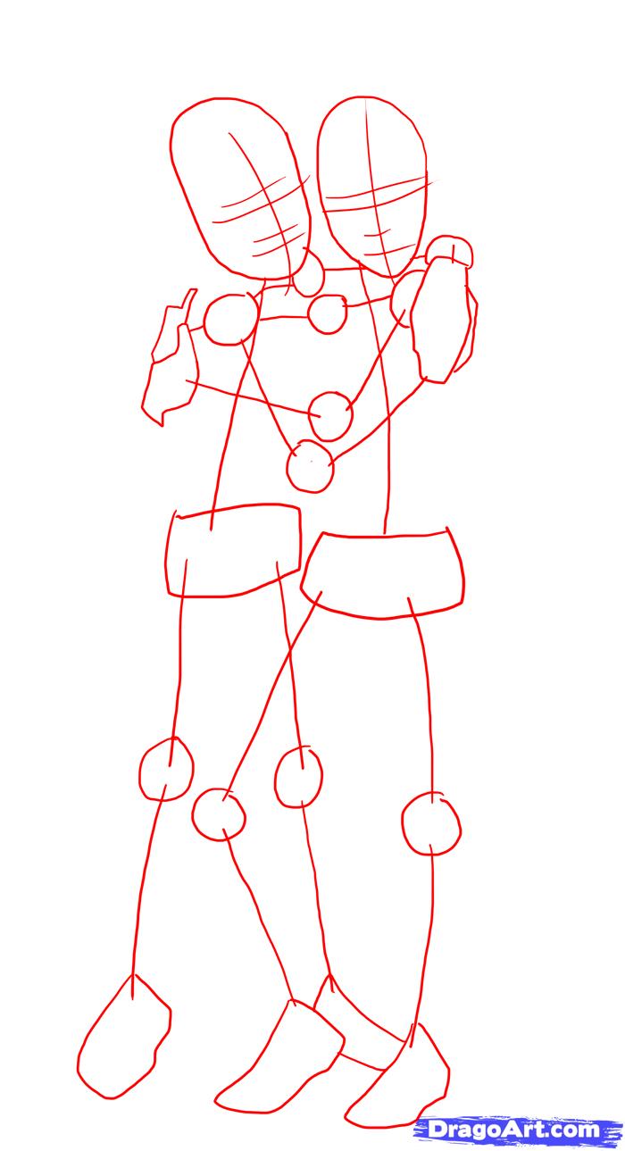 700x1289 How To Draw A Girls Body, Girl Body, Step