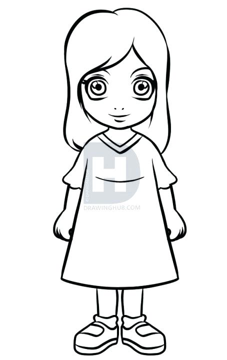 454x720 How To Draw Girl Lali