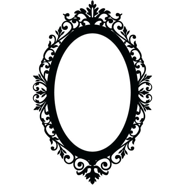 600x600 Victorian Mirror Frame