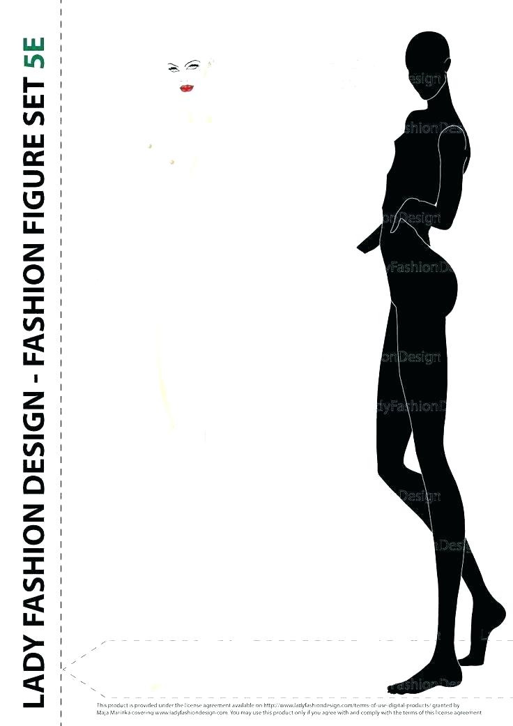 736x1041 Fashion Sketch Template Illustration Templates Front And Book