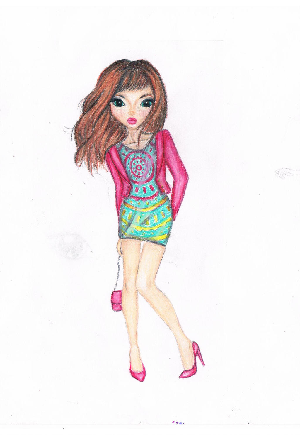 1024x1483 Top Model Drawing