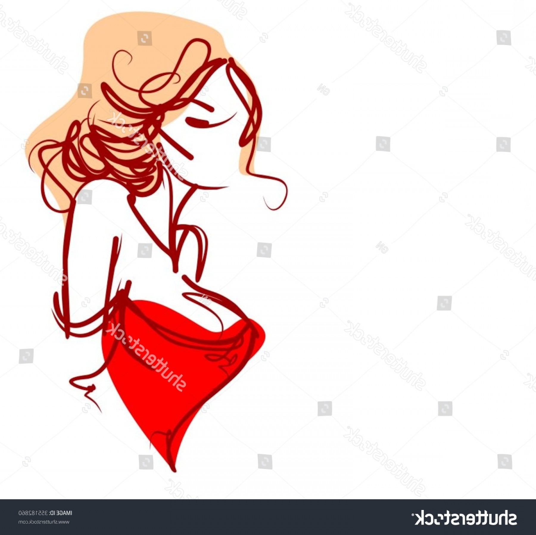 1800x1796 Vector Graphic Beautiful Young Girl Model Soidergi