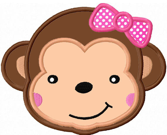 570x460 Monkey Girl Clipart Clip Art
