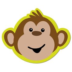 236x236 Monkey Face Clipart