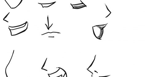 471x250 How To Draw An Anime Boy Nose And Girl Kissing Step