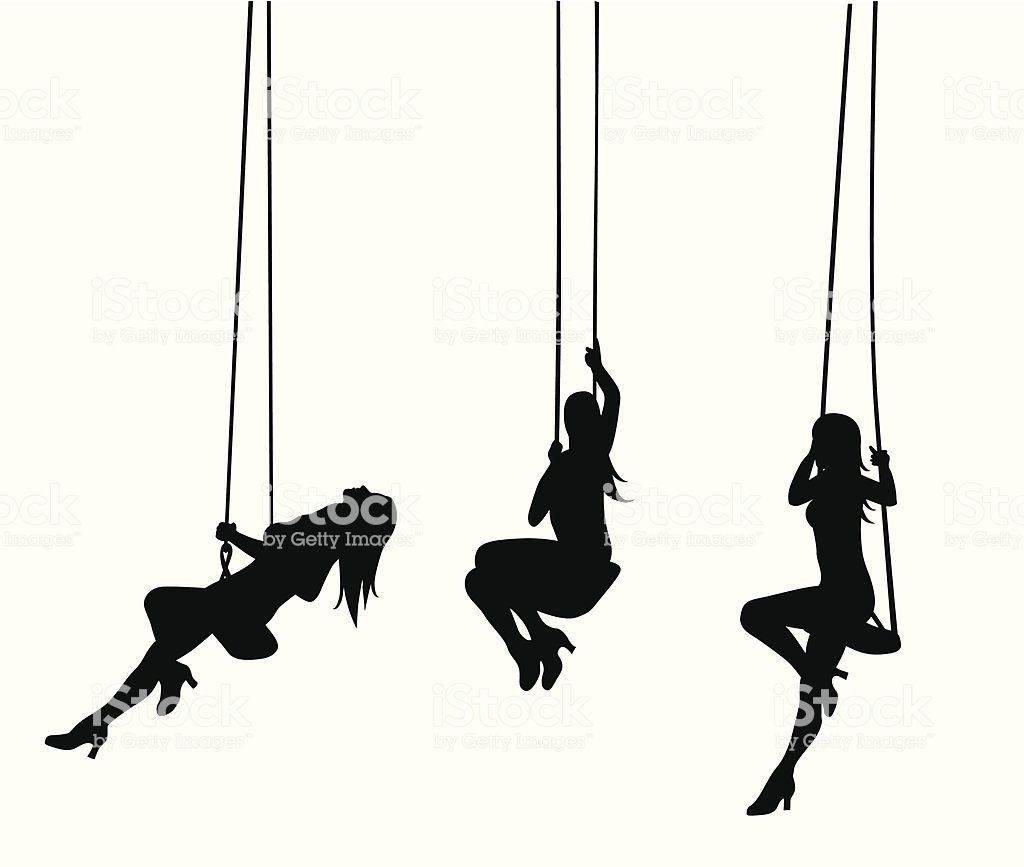 1024x867 Collection Of 'silhouette Girl On Swing' Download More Than