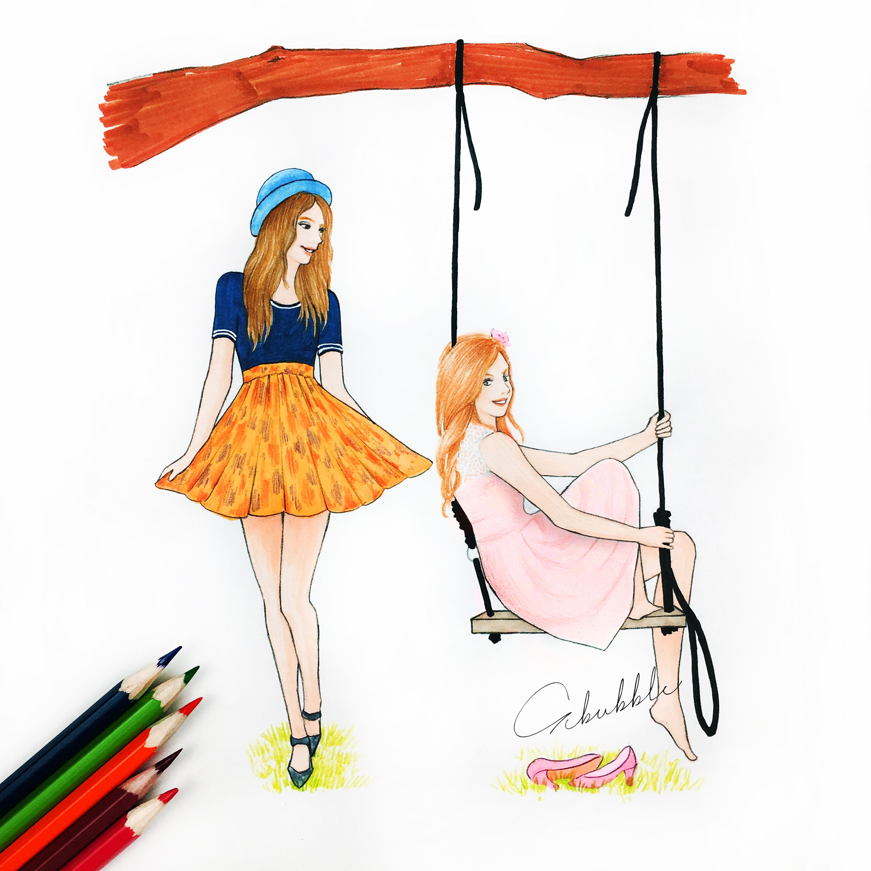 3024x3024 Best Friends Forever Bff Drawings