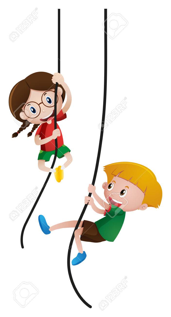 704x1300 Rope Swing Clipart